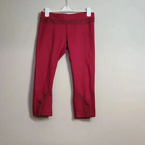 Lululemon‎ Red Capri Leggings